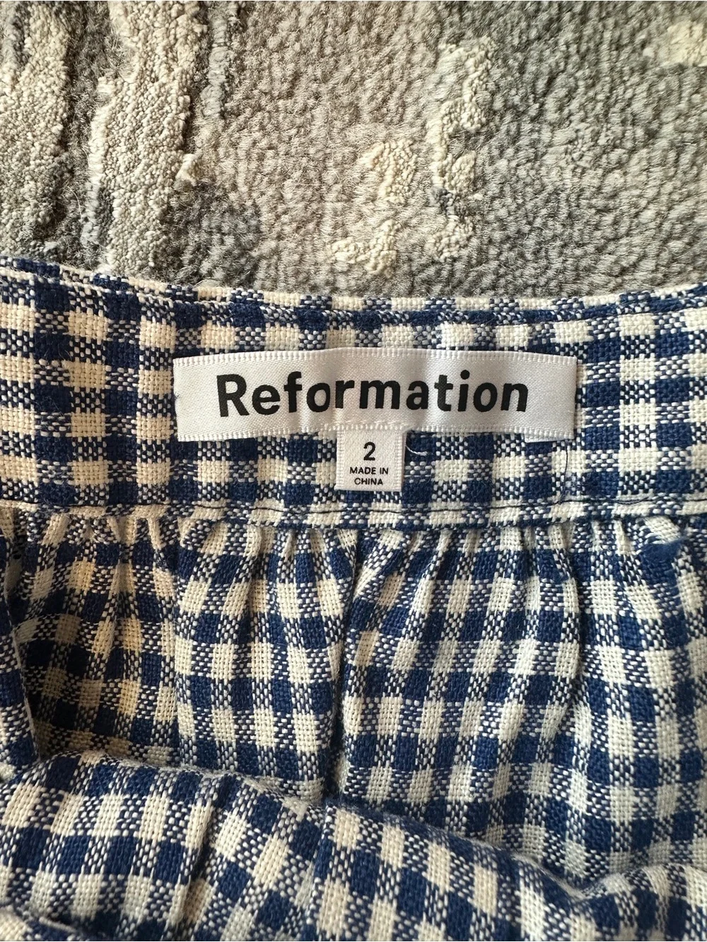 Reformation Orzo Linen Two Piece Set